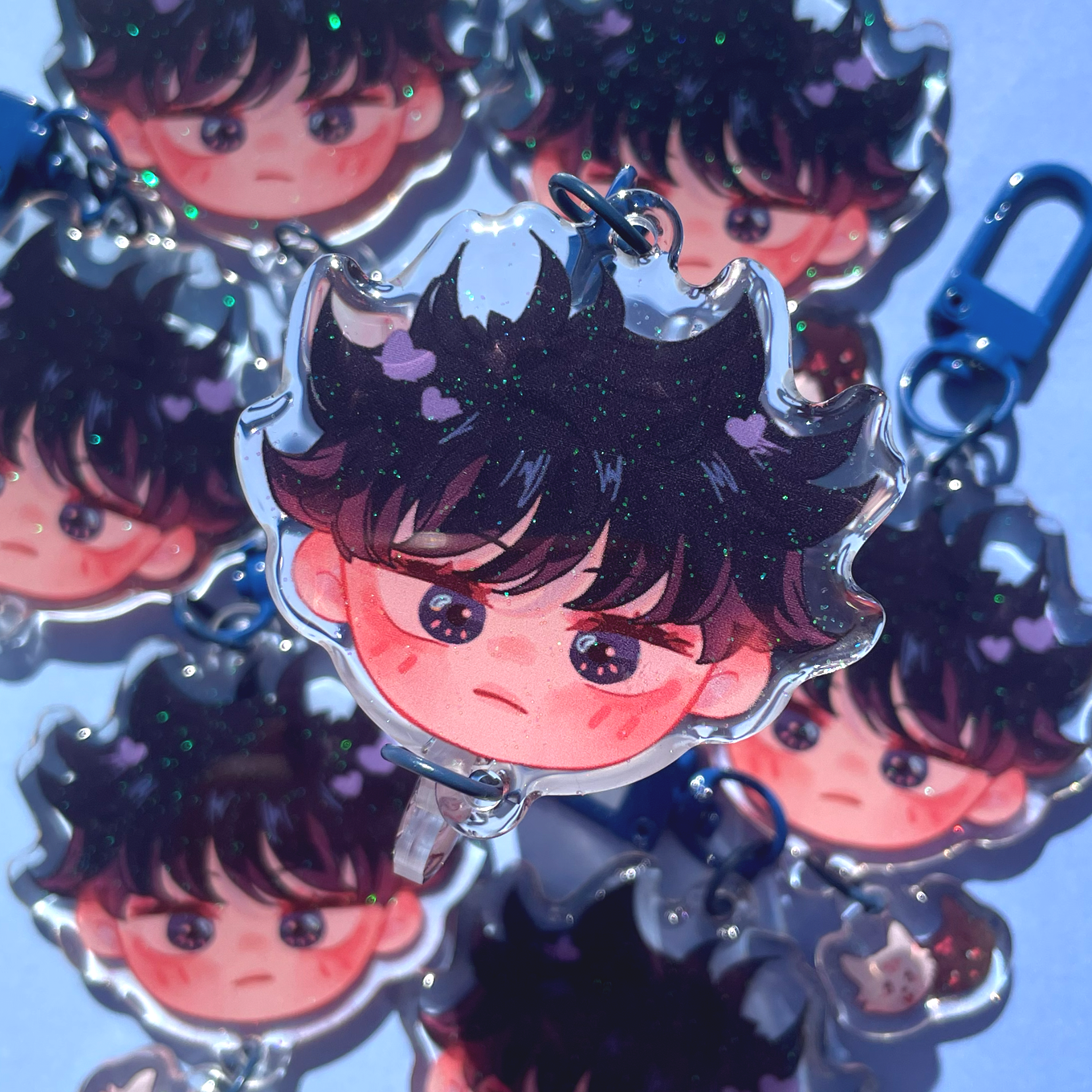 Megumi face keychain