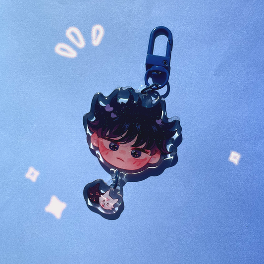 Megumi face keychain