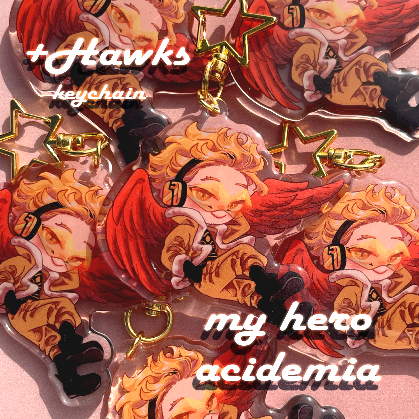 Hawks keychain