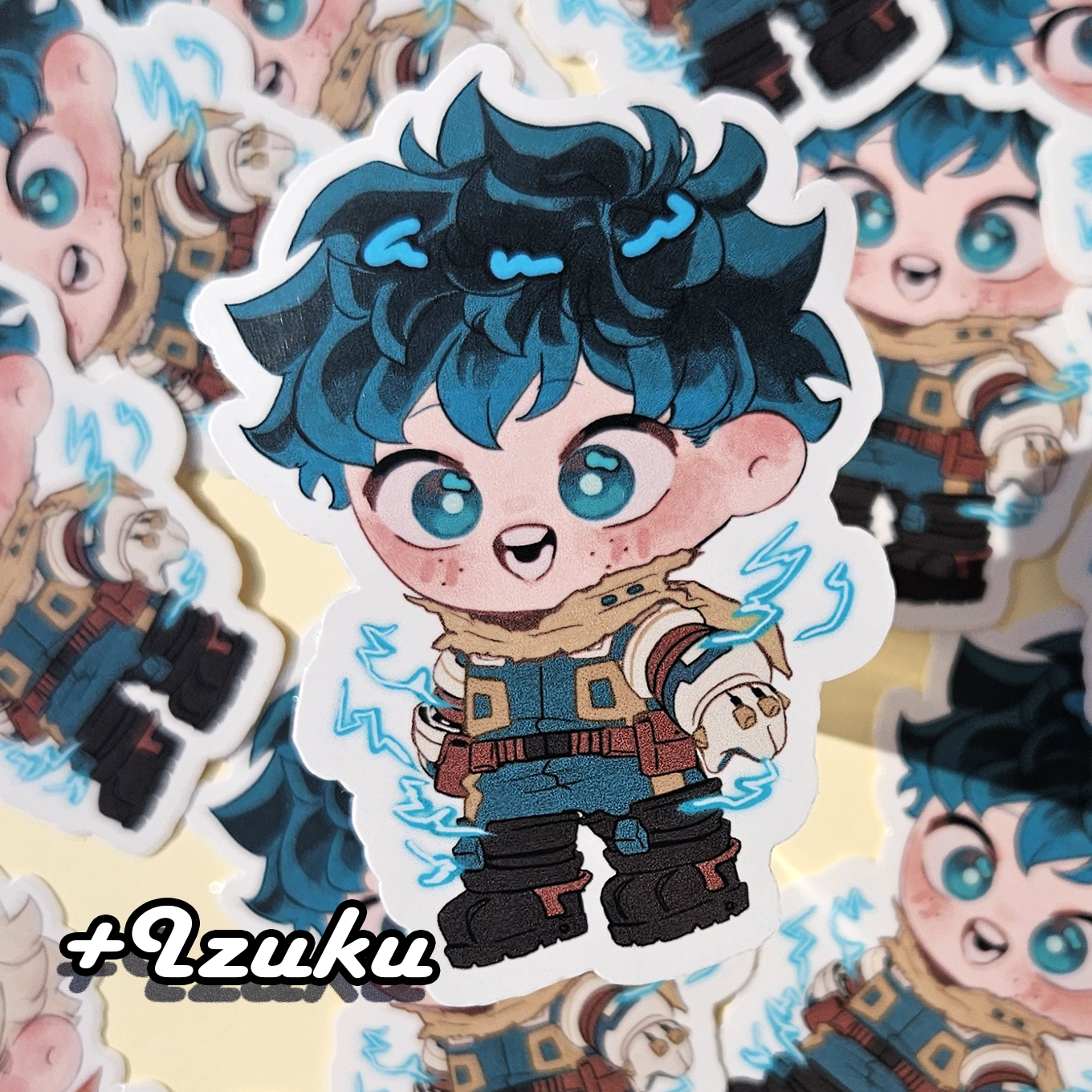 MHA chibi stickers