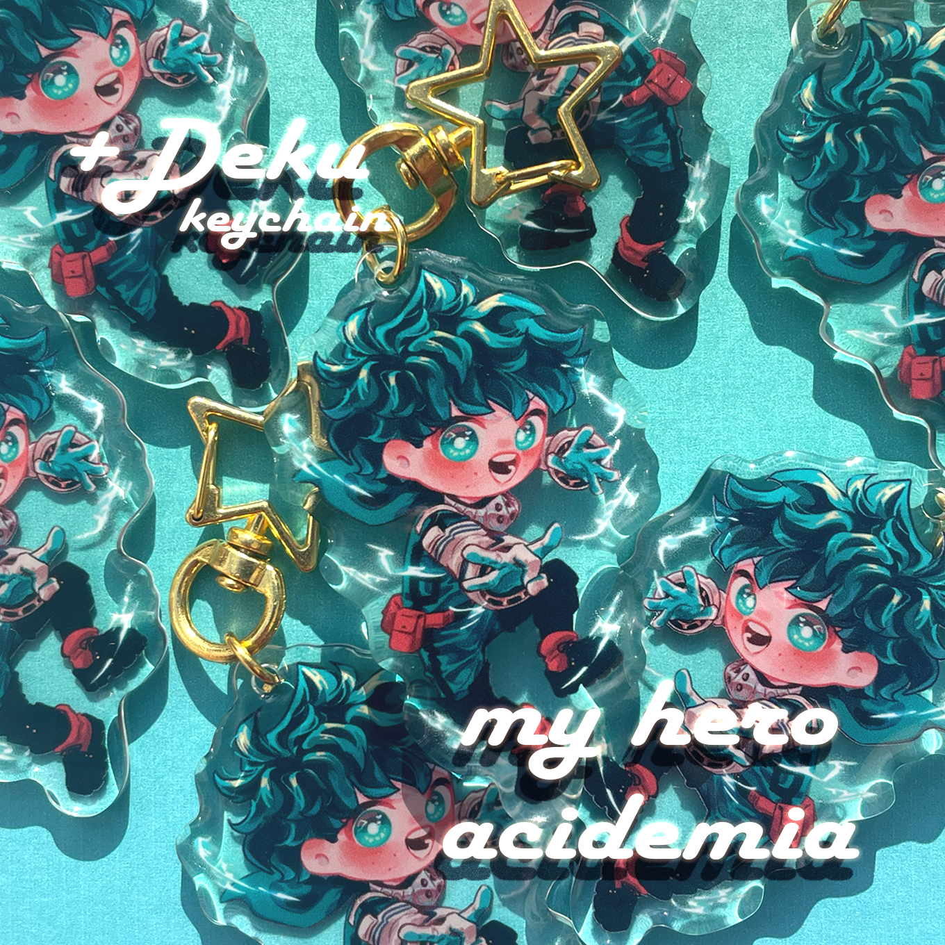 Deku keychain