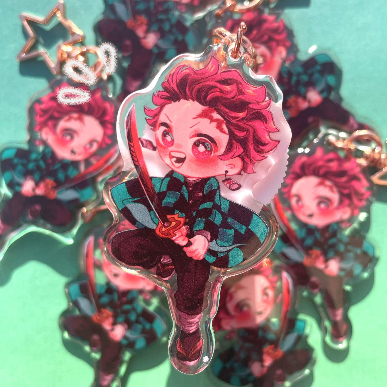 Tanjiro keychain