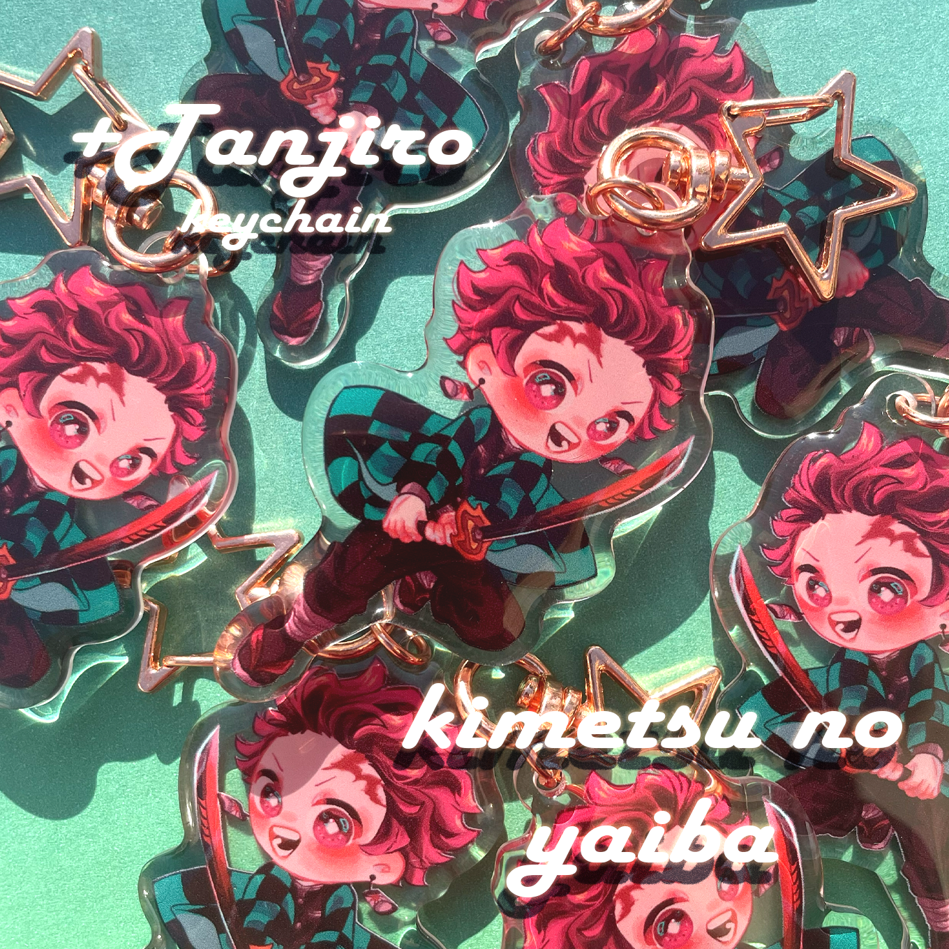 Tanjiro keychain