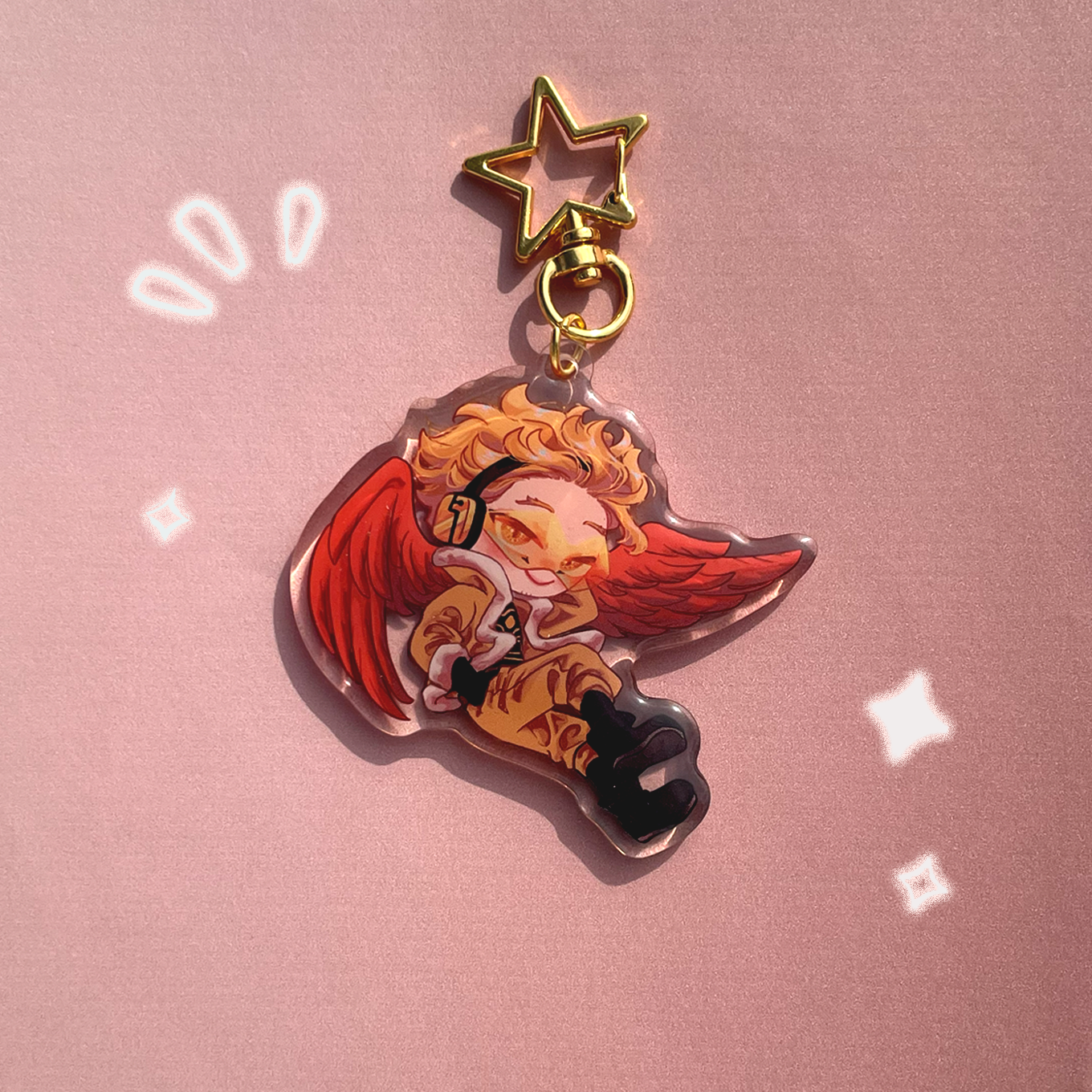 Hawks keychain