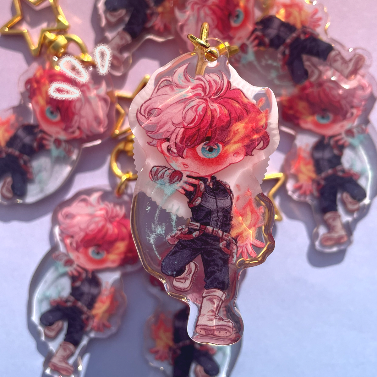 Shoto Keychain Shoto keychain – Hw__stickers