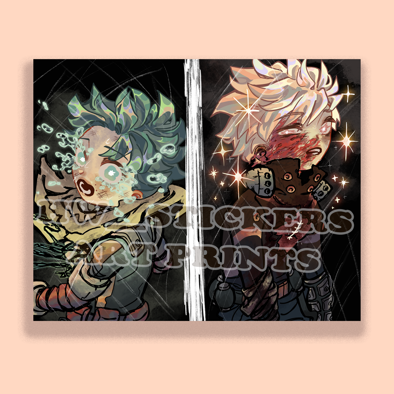 The Beginning mini print – Hw__stickers