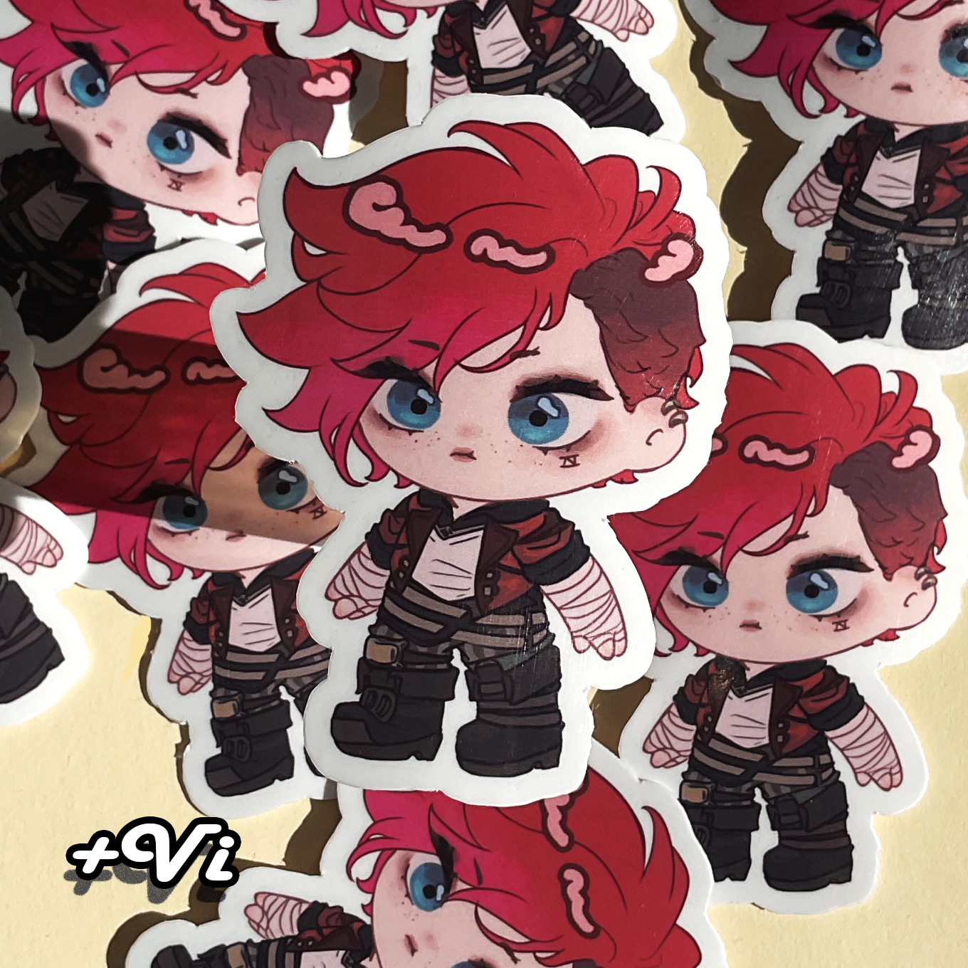 Arcane chibi stickers