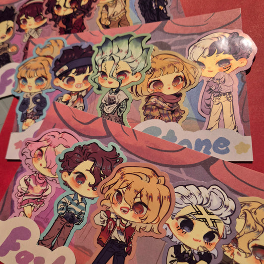 Fashion stone sticker
