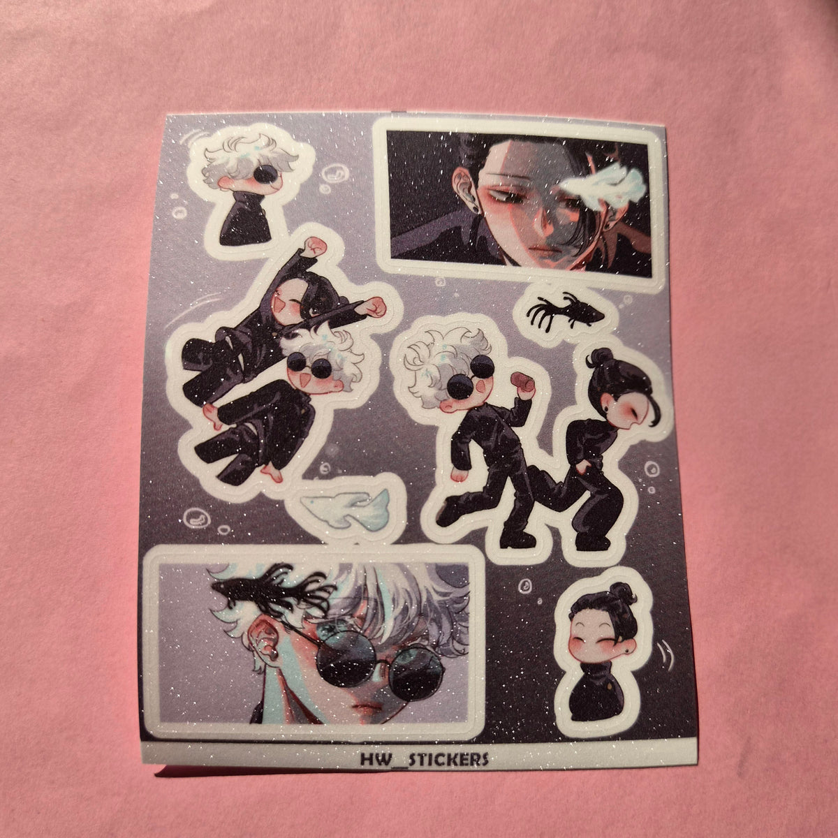 Special Gojo and Geto Sticker sheet