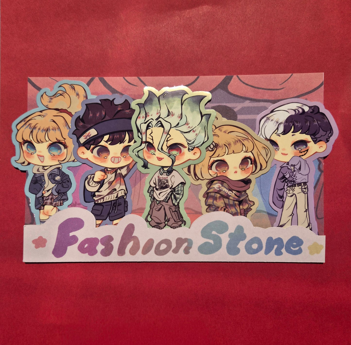 Fashion stone sticker