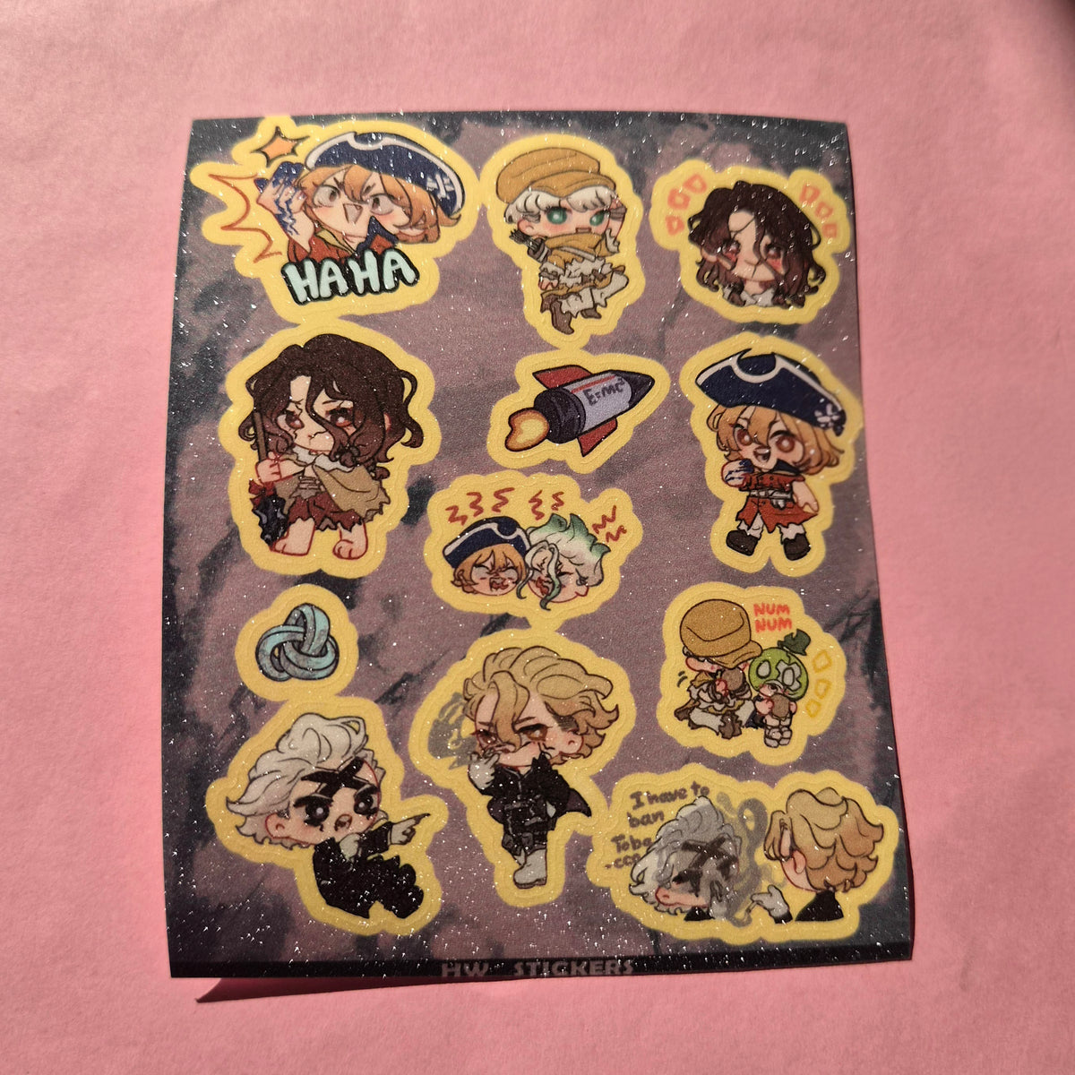 Special Dr. Stone Ver.2 Sticker sheet