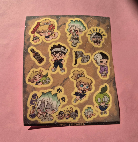 Special Dr. Stone Ver.1 Sticker sheet