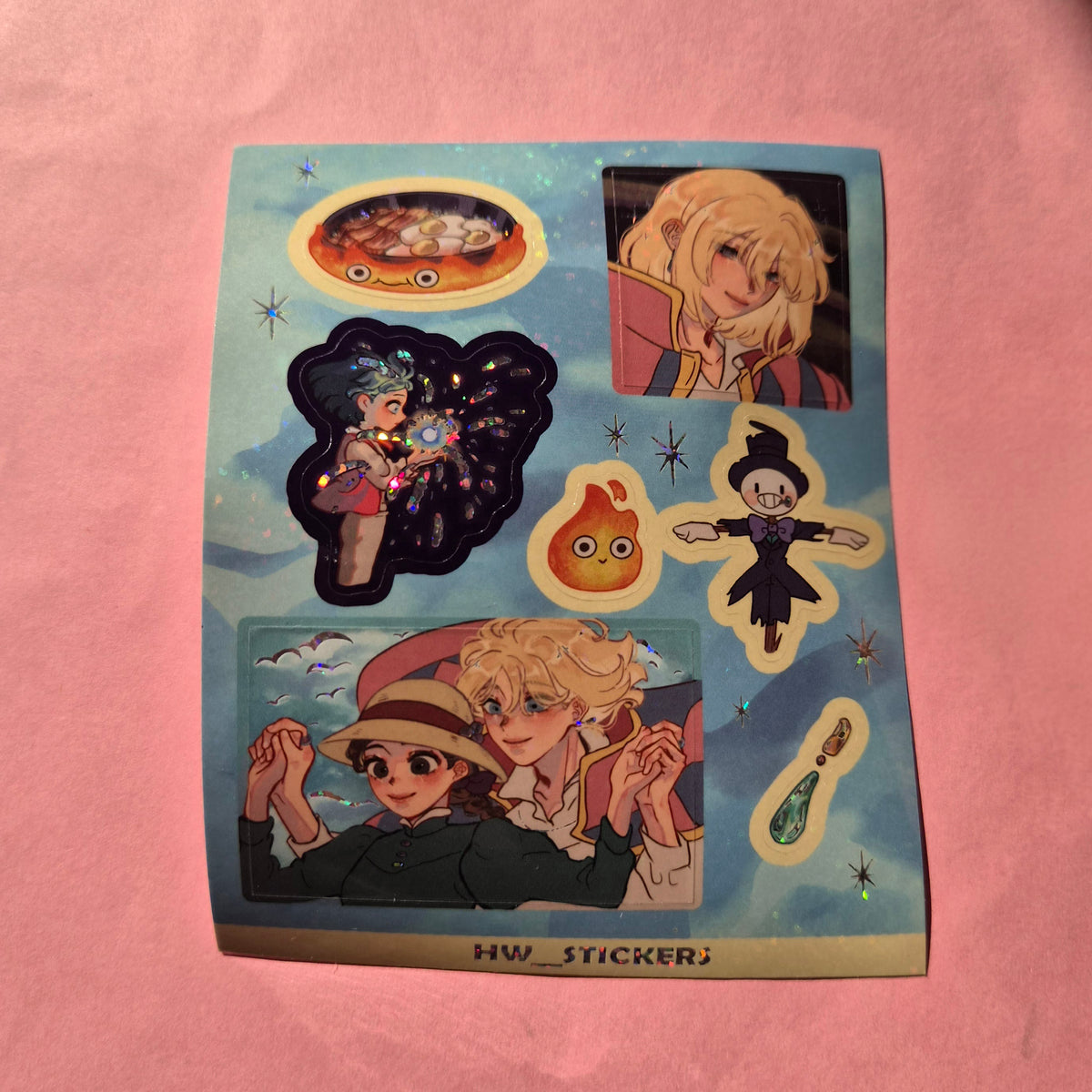 Special Howl's Moving Castle Sticker sheet