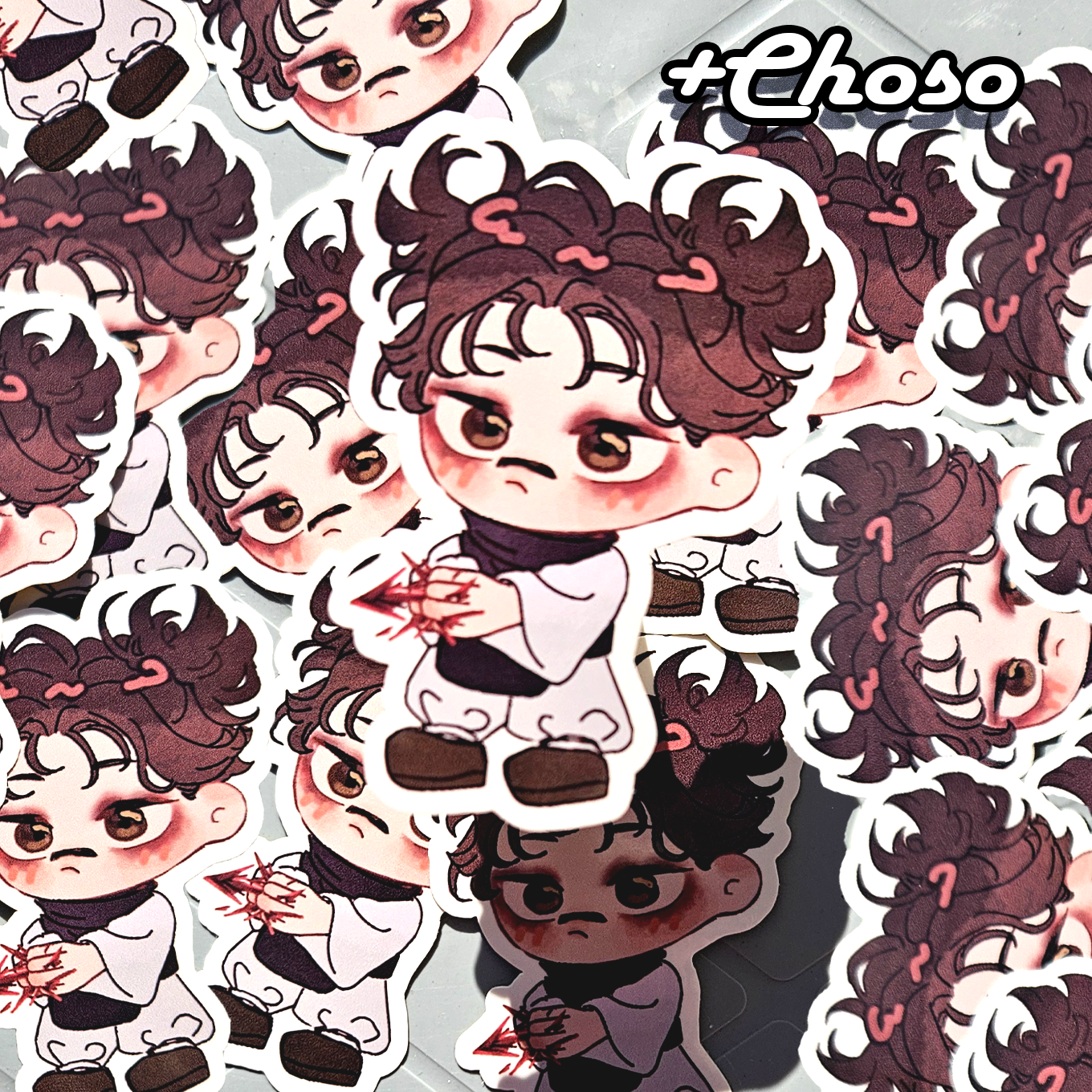 JJK chibi stickers