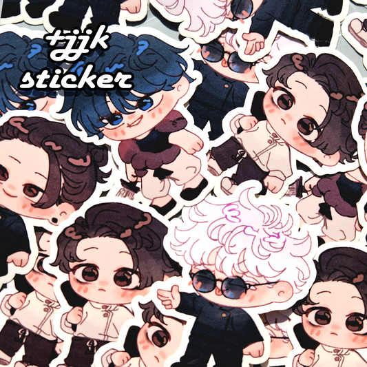 JJK chibi stickers